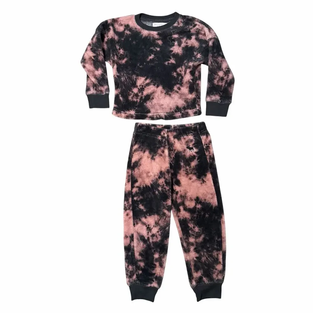 Abercrombie Kids Tie Dye Matching Sleep Set Size 5/6